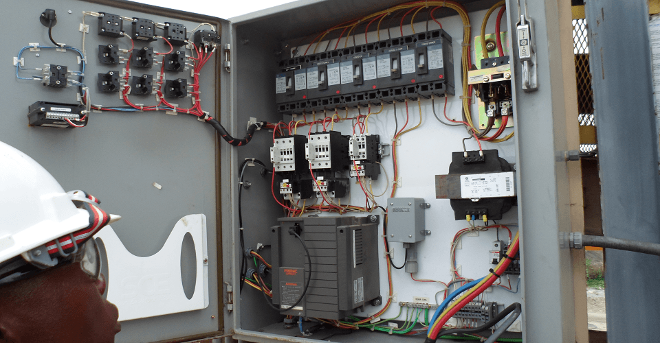 Installation of electrical panels