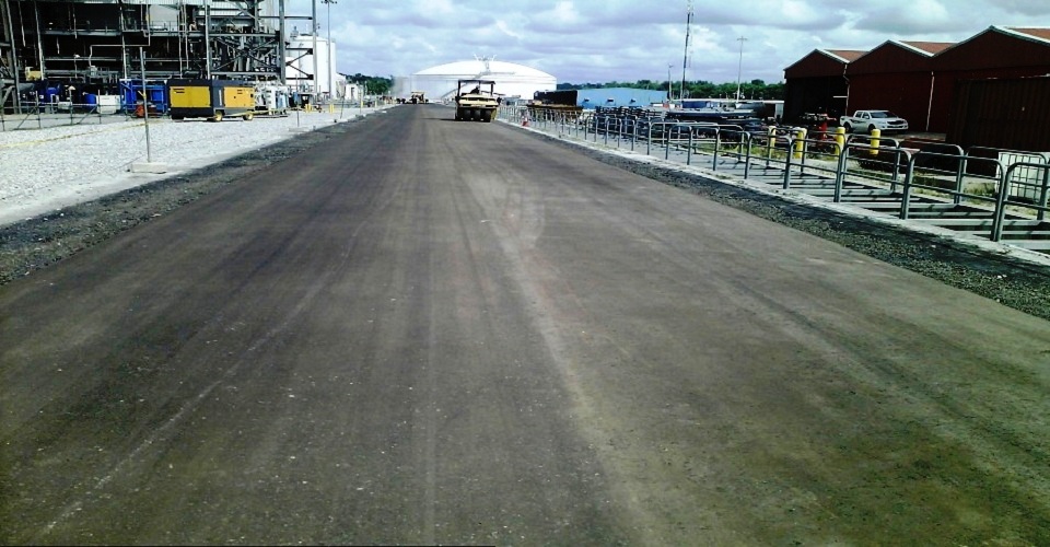 <strong>EGTL ROAD PAVING PROJECT FOR CNL</strong><br> UTILITY ROAD 