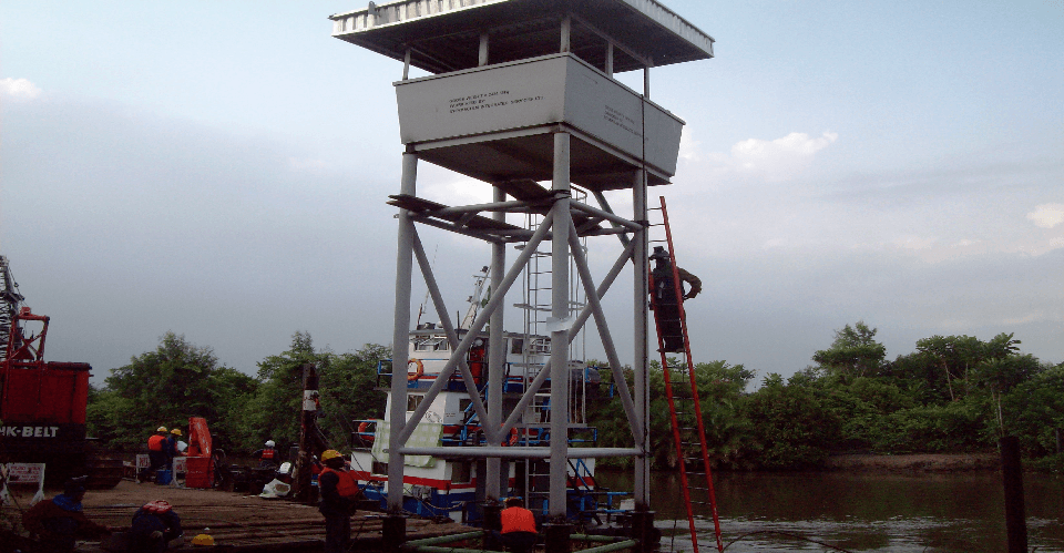 INSTALLATION OF SECURITY TOWER AT CNL DIBI / OLERO FLOWSTATION